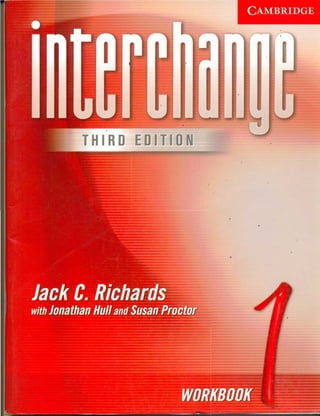 Interchange 1 3rd Ed  workbook