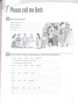 Interchange 1 3rd Ed  workbook