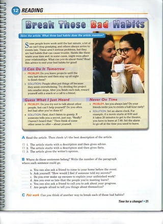 Interchange 2 part a