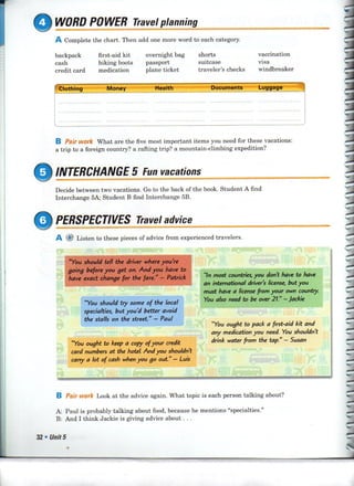 Interchange 2 part a