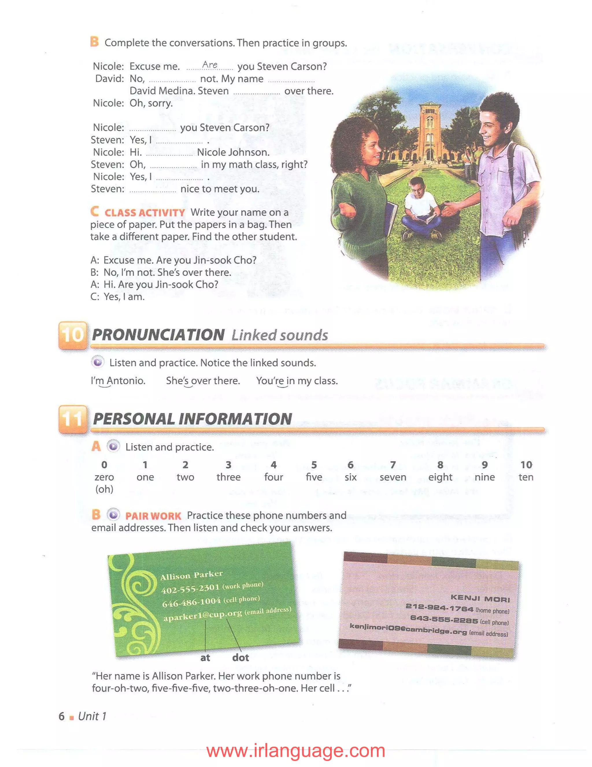 Interchange intro-student book. | PDF