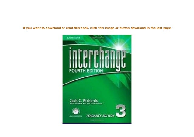 ebook_$ Interchange Level 3 Teachers Edition with Assessment Audio CD…