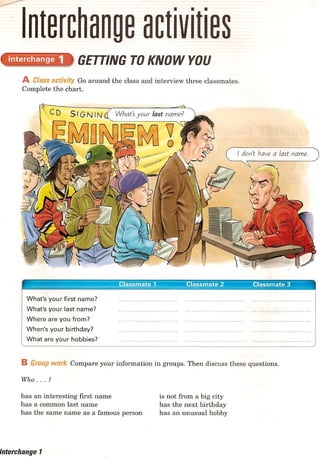 Interchange third edition 1