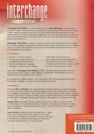 Interchange third edition 1