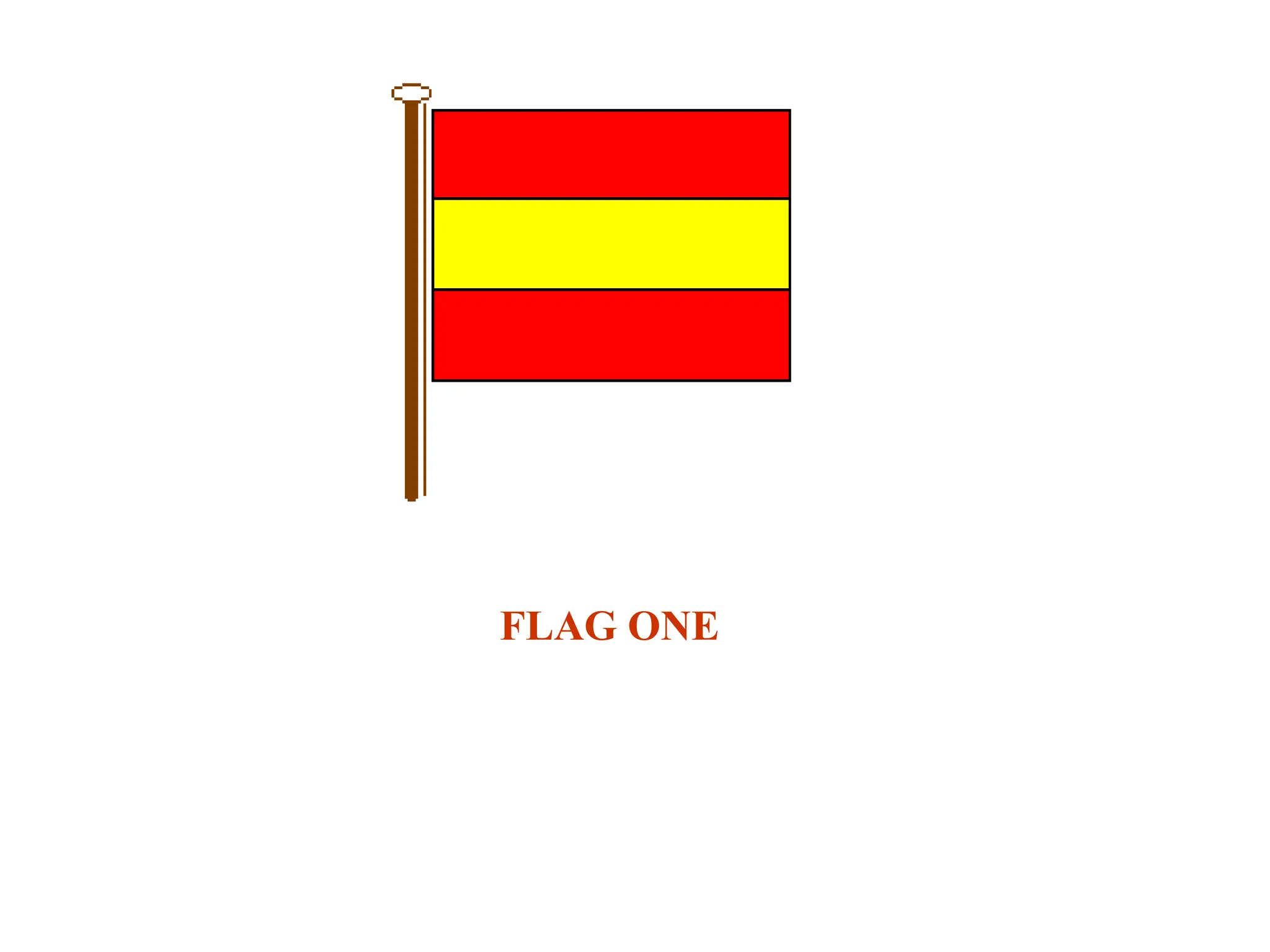 FLAG ONE
 