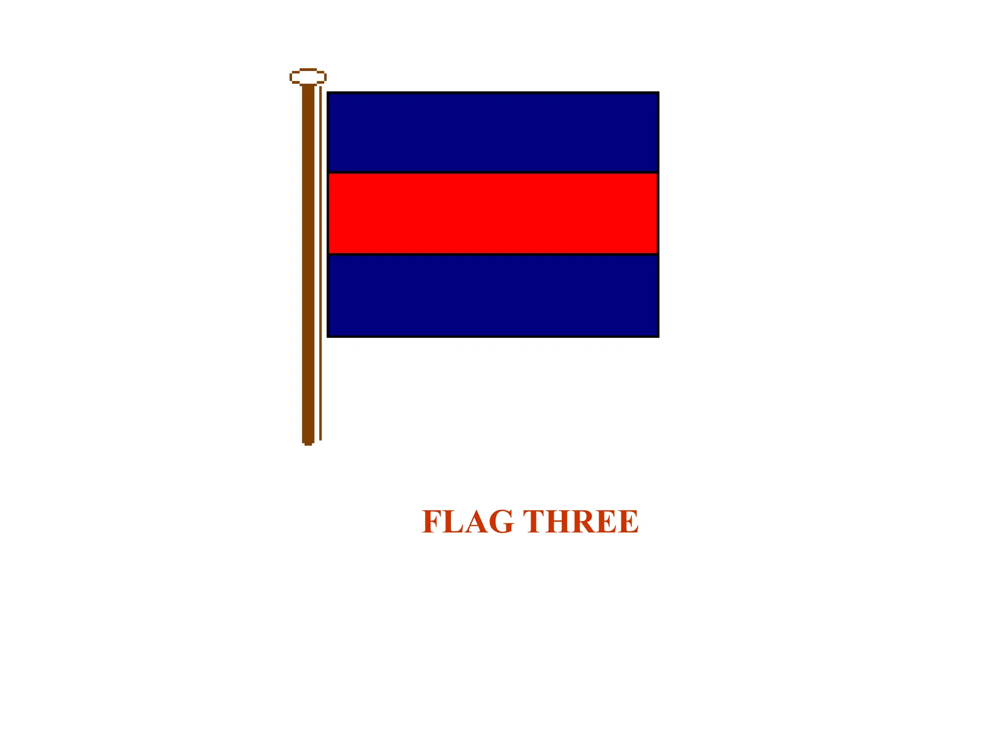 FLAG THREE
 
