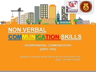 NONVERBAL COMMUNICATION SKILL