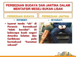 NONVERBAL COMMUNICATION SKILL