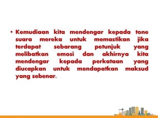 NONVERBAL COMMUNICATION SKILL