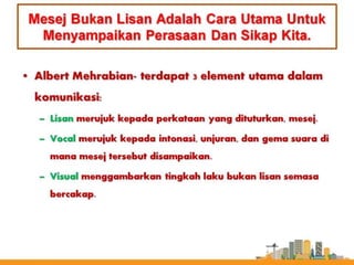 NONVERBAL COMMUNICATION SKILL