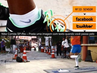 Nike Corrida SP-Rio – Posta uma imagem com texto quando você passa pelo
tapete
 
