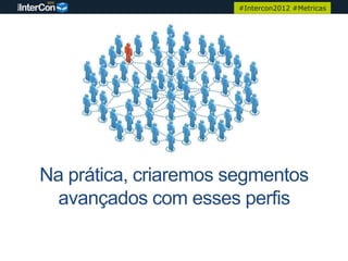 #Intercon2012 #Metricas




Na prática, criaremos segmentos
 avançados com esses perfis
 