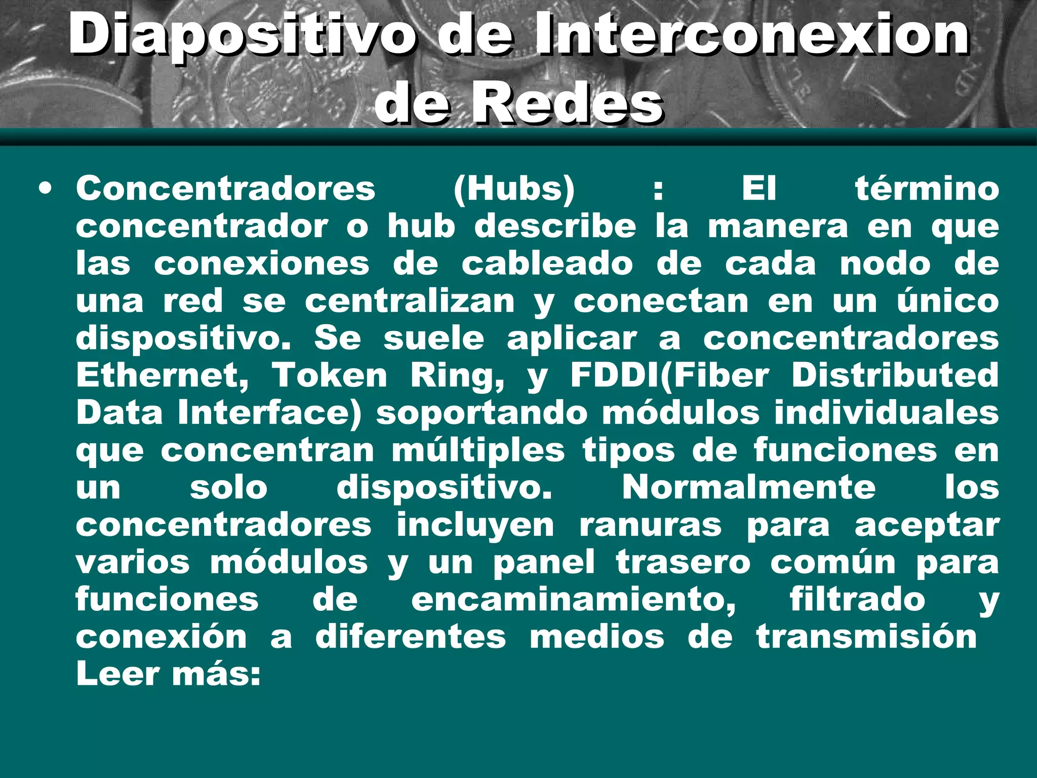 Interconexion Rte Interconexion de redes | PPT