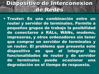 Interconexion Rte Interconexion de redes | PPT