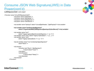 DataPower Restful API Security | PPTX