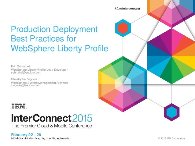 AAI 3218 Production Deployment Best Practices for AAI 3218 Production Deployment Best Practices for