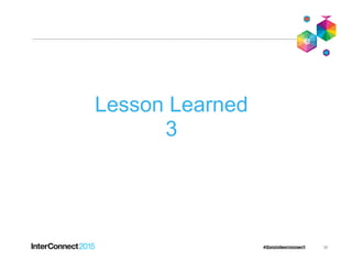 25
How IBM support SAFe?
IBM supports organizations looking to scale agile & lean principles to the
enterprise by providing out of the box capabilities to establish a SAFe-
based environment, with fit-for-purpose dashboards and reports, to drive
a project from vision to production at the team, program and portfolio levels
in hybrid cloud and heterogeneous environments
25
http://scaledagileframework.com
Leffingwell et al. © 2014
Scaled Agile, Inc.
 