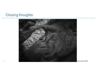 Closing thoughts
37
 