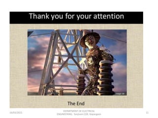 16/03/2021
DEPARTMENT OF ELECTRICAL
ENGINEERING, Sanjivani COE, Kopargaon
11
 