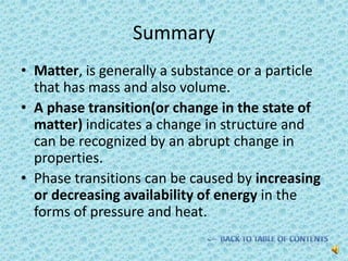 Inter conversion of states of matter | PPTX