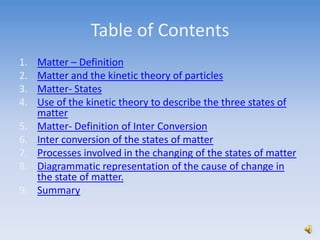Inter conversion of states of matter | PPTX