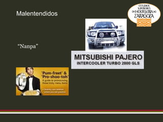 Malentendidos “ Nanpa” 