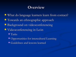 Intercultural Language Learning | PPT