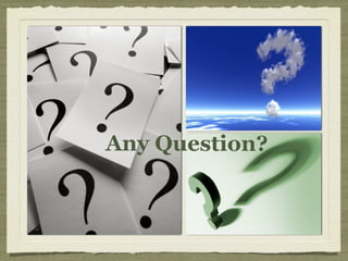Any Question?
 