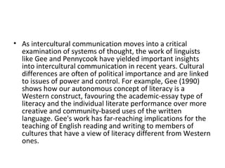 Intercultural Communication By Claire Kramsch Ppt Intercultural Communication By Claire Kramsch Ppt