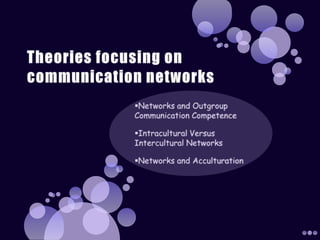 on acculturation and adjustment.Theories focusing on effective outcomes