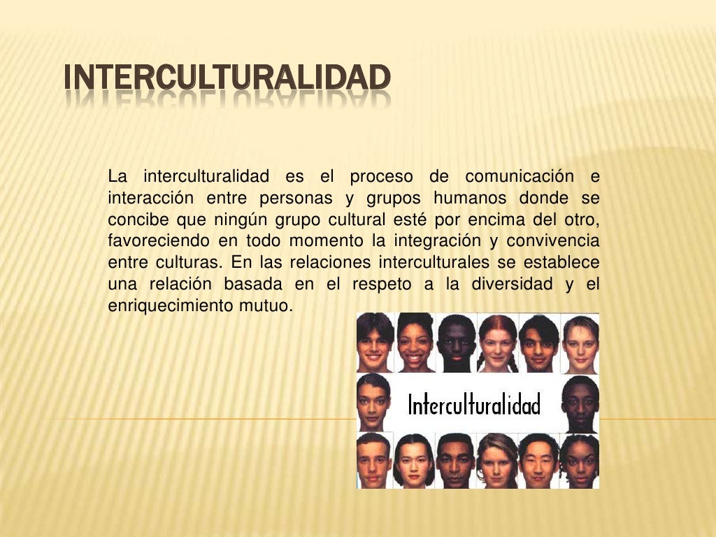 Interculturalidad