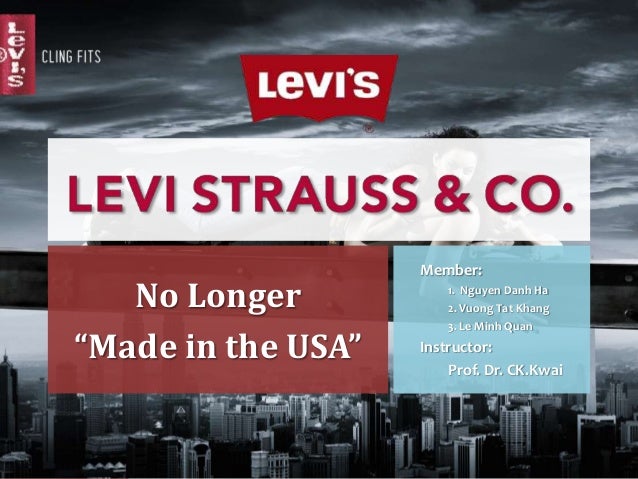 levi strauss case study summary