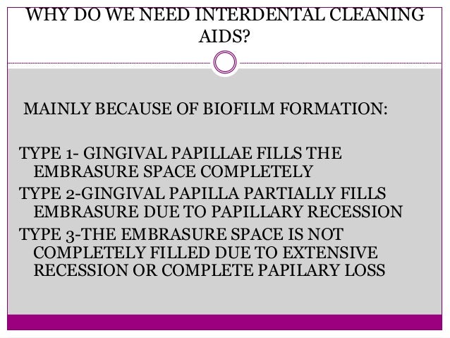 Interdental Cleaning Aids