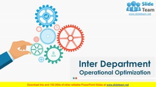 Inter Department
Operational Optimization
Your Company Name
 