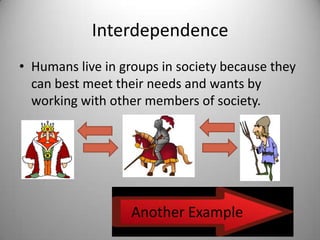 Interdependence and social org | PPTX