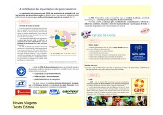 Interdependência / Contrastes de desenvolvimento (9ºano)