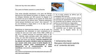 Componentes Concepto
Numérico y variacional “Indaga, entre otras cosas, por la comprensión de los
números, sus propiedades y las operaciones
aritméticas, por el reconocimiento de regularidades y
patrones, por la identificación de variables, y por la
descripción de fenómenos de cambio y dependencia.”
Geométrico y métrico “Indaga, entre otras cosas, por la comprensión de las
características de los objetos geométricos básicos, de
las relaciones entre ellos, de sus transformaciones, y de
las magnitudes y unidades métricas.”
Aleatorio “Indaga, entre otras cosas, por la comprensión e
interpretación de datos y la formulación de inferencias
y argumentos utilizando medidas de tendencia central
y de dispersión.”
Matemáticas: SABER 11Compilado de la cartilla del ICFES. 2014 11°
 