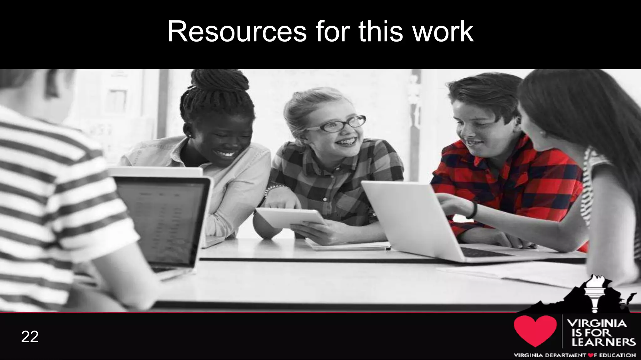22
Resources for this work
 
