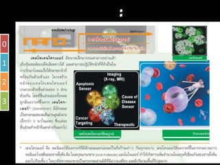Ȩโน๶ทคโนโลยีชวภาพ : เทคโทเดนไดรเมอร
              ี

0

1

2

3
 