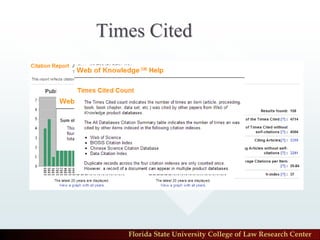 Times Cited




   Florida State University College of Law Research Center
 