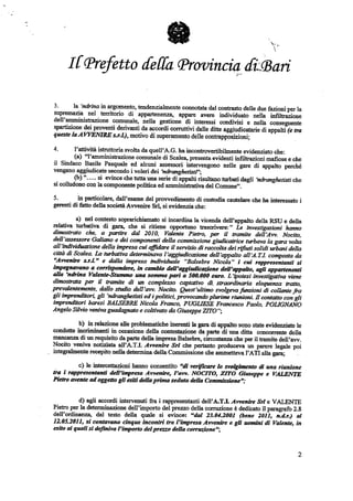 Interdittiva antimafia alla Società Avvenire