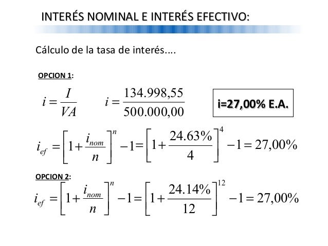 ¿Cuál Es La Diferencia Entre El Tipo De Interés Nominal Y La Tasa Anual ...