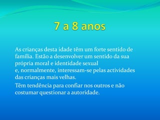 Exploram alguns web sites sugeridos pelos pais e irmãos mais velhos.