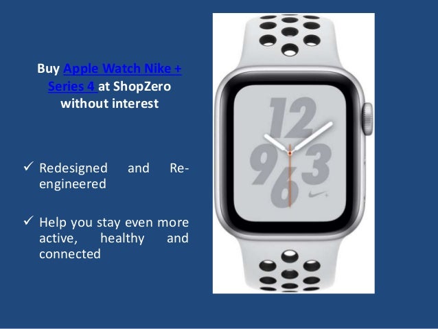 apple watch series 4 interest free
