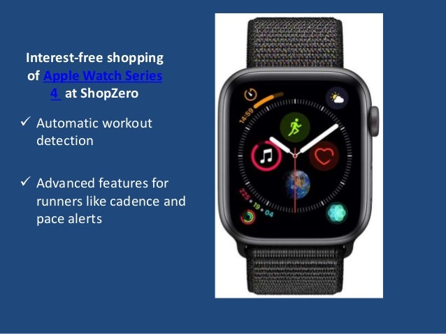 apple watch series 4 interest free