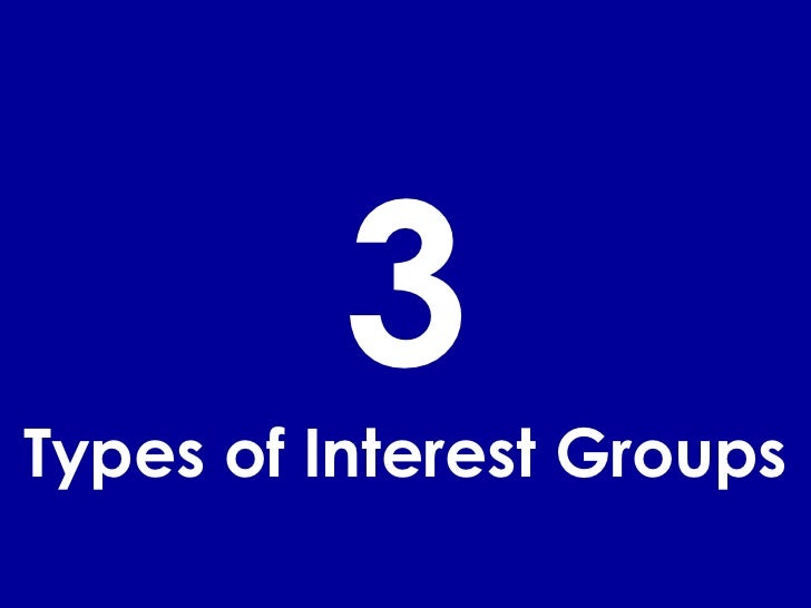 Interest Groups
