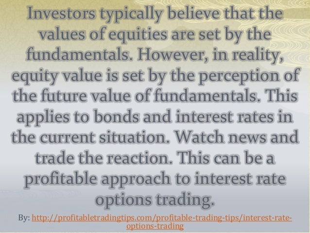 Interest rate options trading jobs