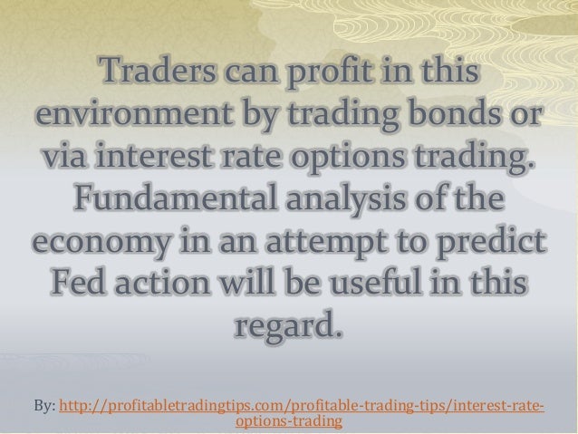 Interest rate options broker