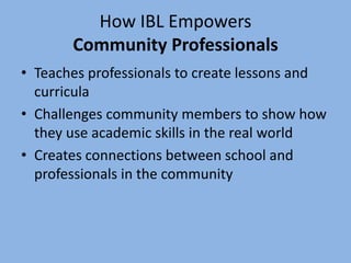 Interest Based Learning | PPTX
