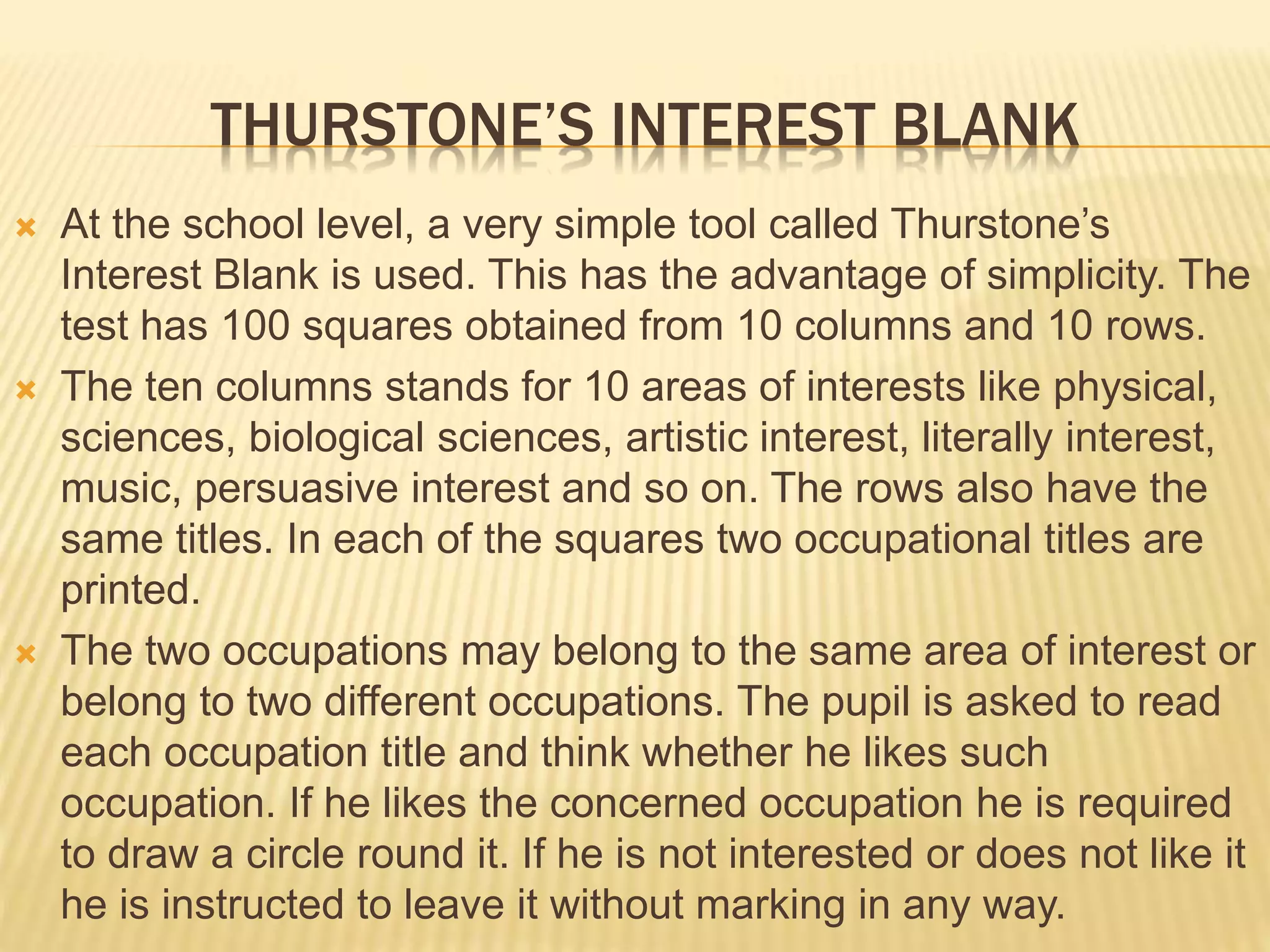 Interest by S.Lakshmanan, Psychologist | PPTX